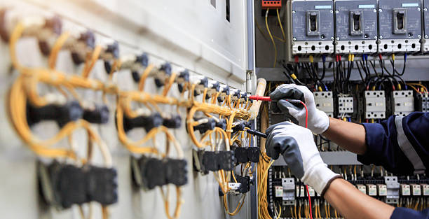 Professional Electrician technician working in Marshall, VA
